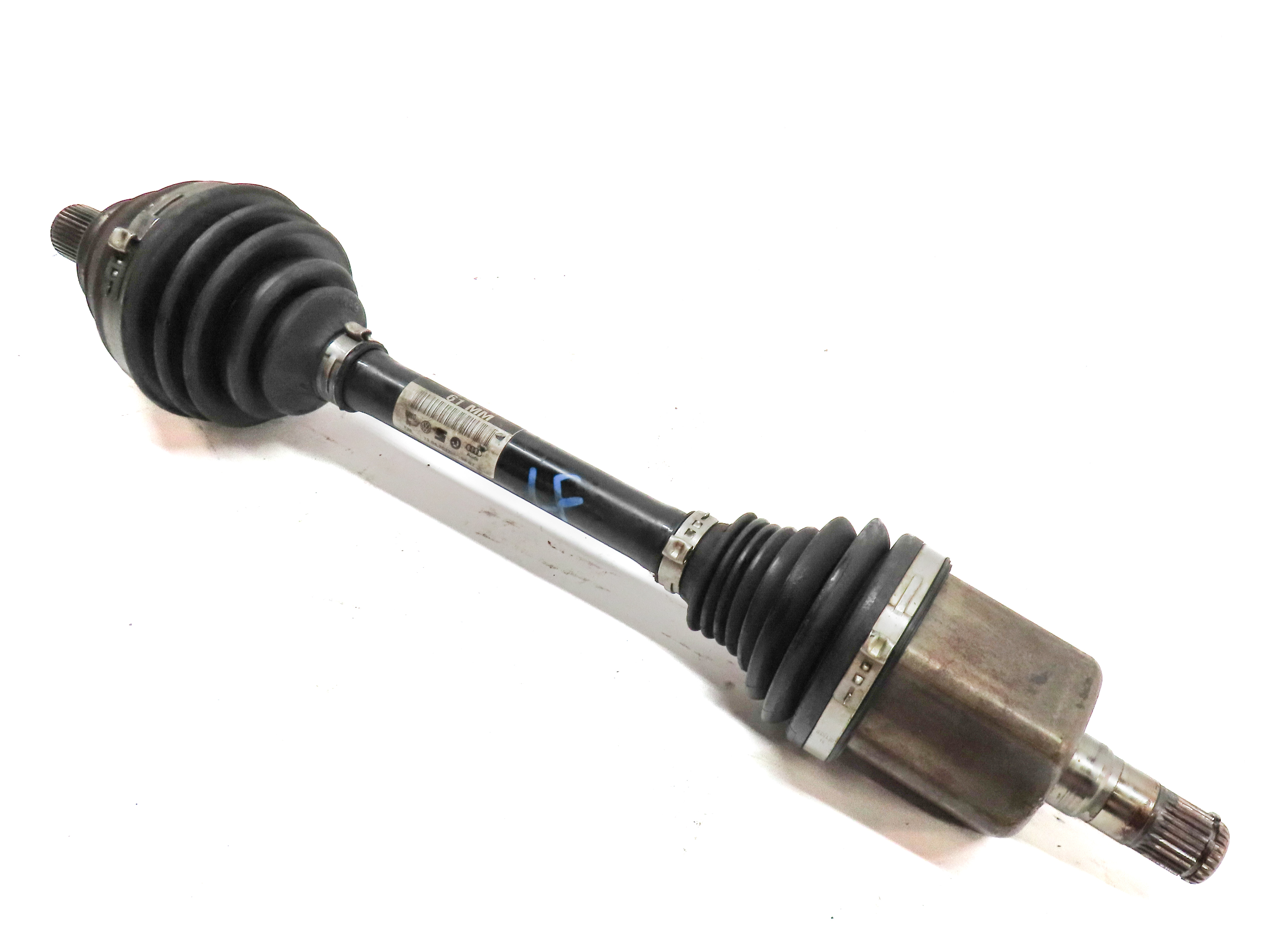 2009-2018 VW TIGUAN AUDI Q3 (8U) AUTOMATIC FWD FRONT LEFT DRIVER CV AXLE SHAFT — exact item pictured